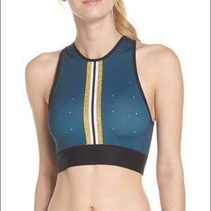 NWT Altitude Quiltline Top Teal